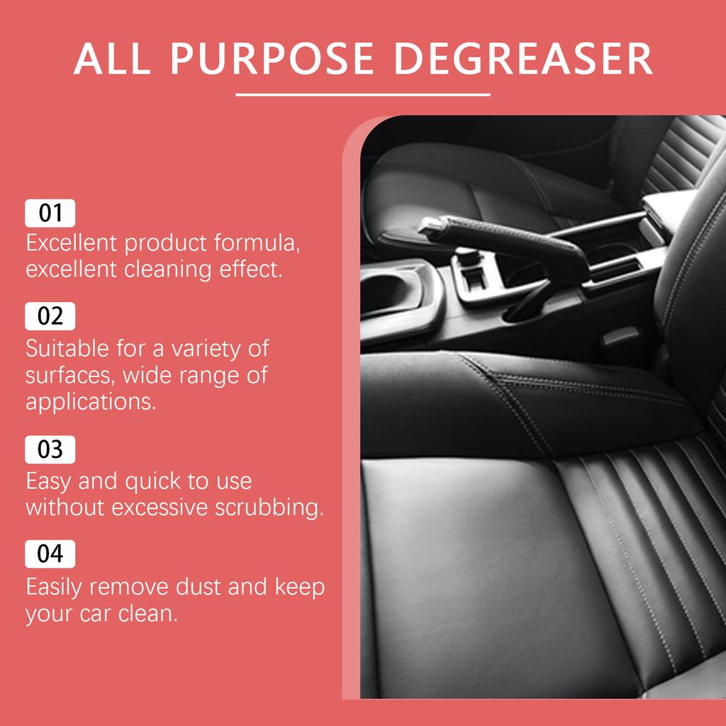 Multi Purpose Cleaner For Cars Dirt Cleaner For Seats Steering Wheels Wheels Inside And Outside The Body 120ml