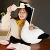 50/80cm Adorable lifelike red-crowned crane Plush Doll Stuffed Animal Swan Toy designed for Present great for daily use