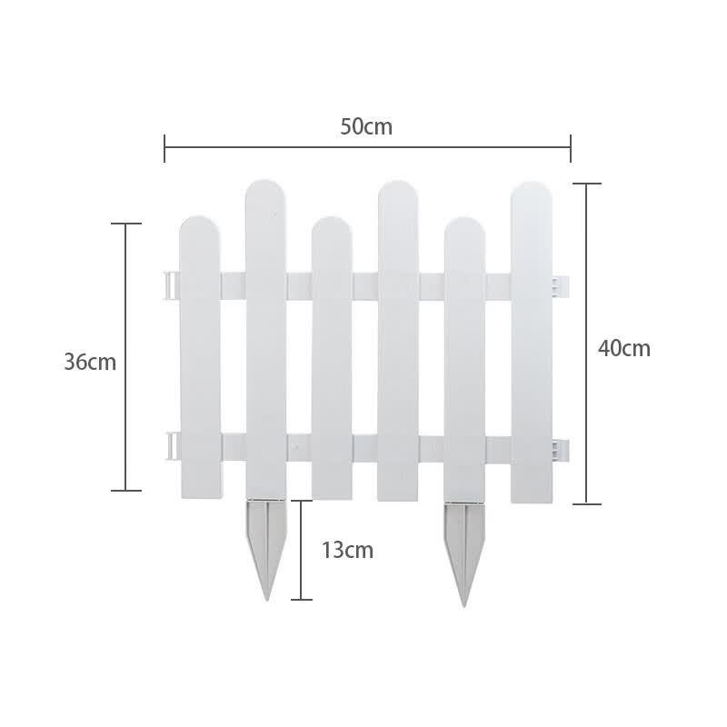 Decorative Plastic Garden Border Fence