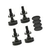 Pack Of 4 Replaceable T Nut Support Legs For Tables Work Districts And Storage In Bathroom Or Living Space