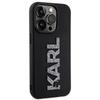 Karl Lagerfeld Klhcp15L3Dmbkck Iphone 15 Pro 6.1 Czarny/Black Hardcase 3D Rubber Glitter Logo