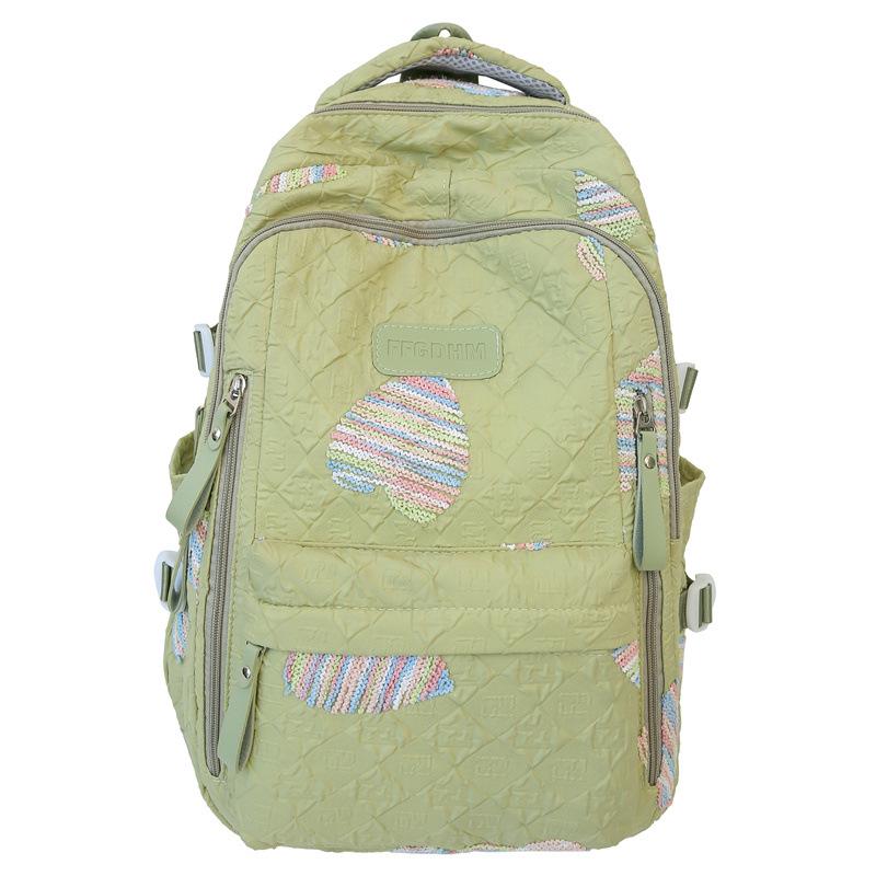 High-Capacity Soft Girl Japanese-Style College Backpack