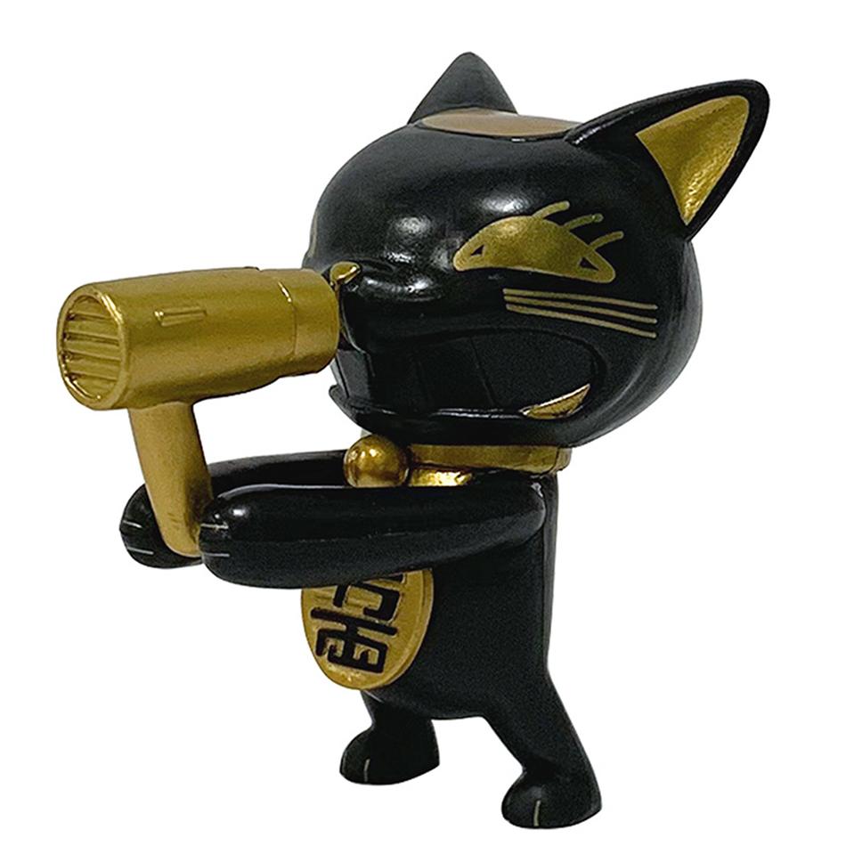 9Cm Dandadan Hairdrier Turbo Granny Figurine Doll Ornaments Kawaii Lucky Cat Periphery Present Collectcrafts Anime Plaything Model Figurine