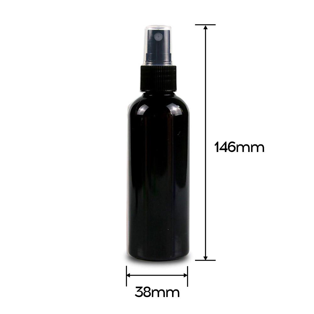 Portable Repackaging Small Bottle Detachable Transparent Bottle Cap Lastics Spray Bottle