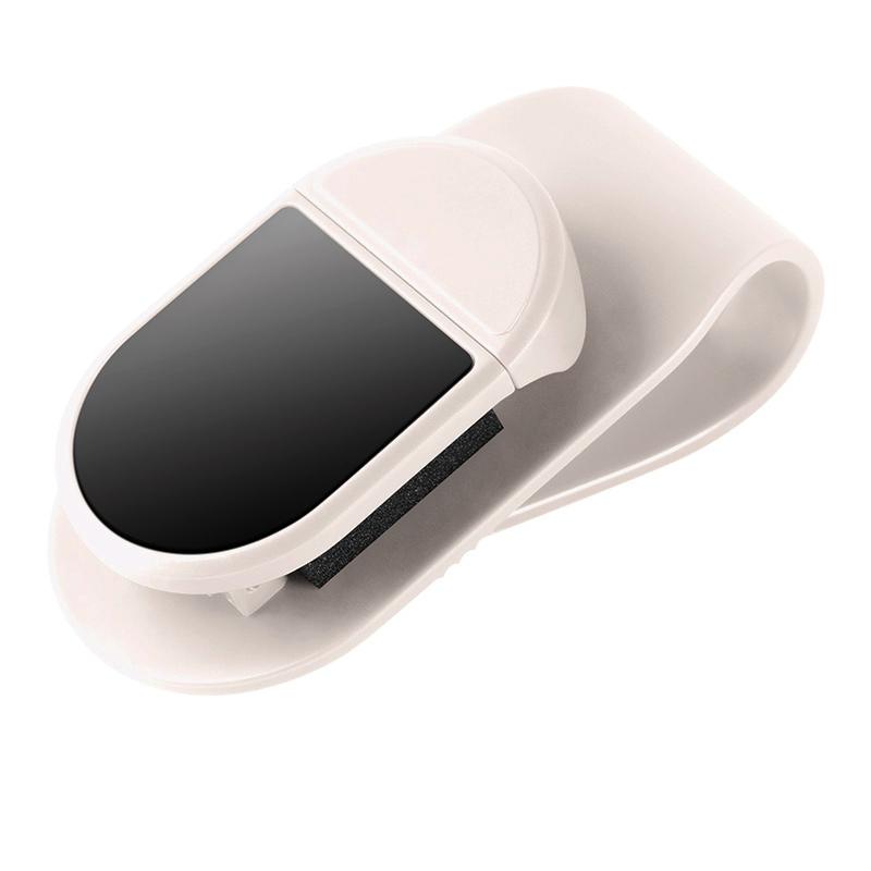 

SEAMETAL Автомобильный солнцезащитный козырек Крепление для очков ABS Крепление для очков Держатель для солнцезащитных очков Вешалка Универсальные аксессуары для интерьера бежевый