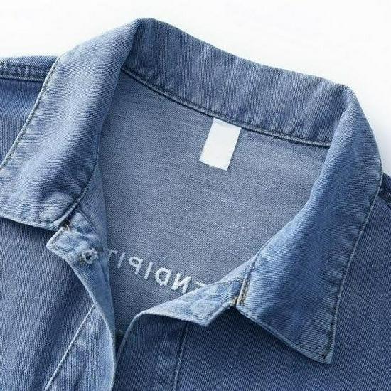 Plus Size Women's Denim Vest with Large Pockets for Spring/Fall