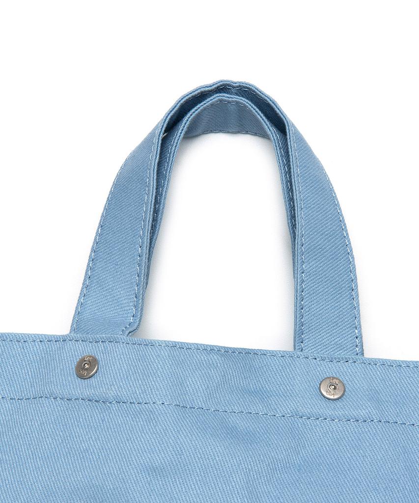 Lee Twitch Logo Cotton Mini Tote Bag Light Blue