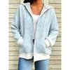 Felpa con cerniera, patchwork, alla moda, larga, casual da donna, stampa floreale, moda primavera ed estate