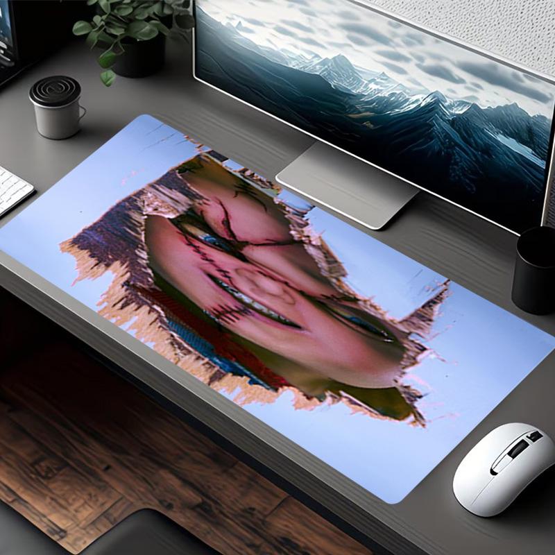 Bride of Chucky Print Mouse Pad, for Keyboard Pad Laptop PC Mat for Office Home Use, Desk Decor, Perfect Birthday Gift for Gamers