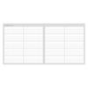 Date-Free Daily Marks Log Diary, Gray, FLDR-DA01-GY