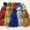 6.5Yards/Lot 30CM Encryption Glitter Sequins Lace Tassel Fringe Trim Fabric for DIY Latin Dance Stage Costume Decor Accessories
