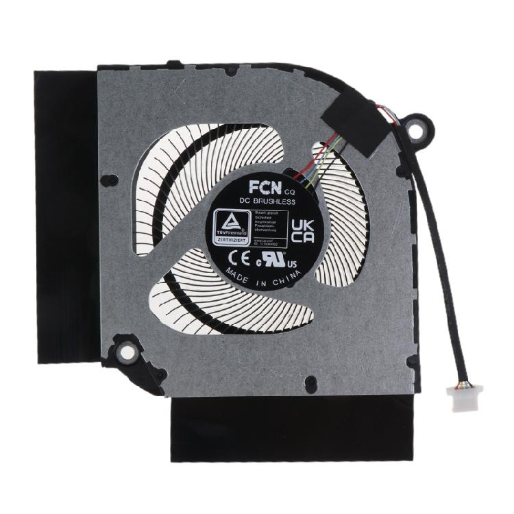 

CPU GPU Radiator for DC 12V 1A 4 pin 4-wires Laptop Cooler Fan For nitro 5 N22C1 AN515-58 N20C11 PH317-55 AN515-46