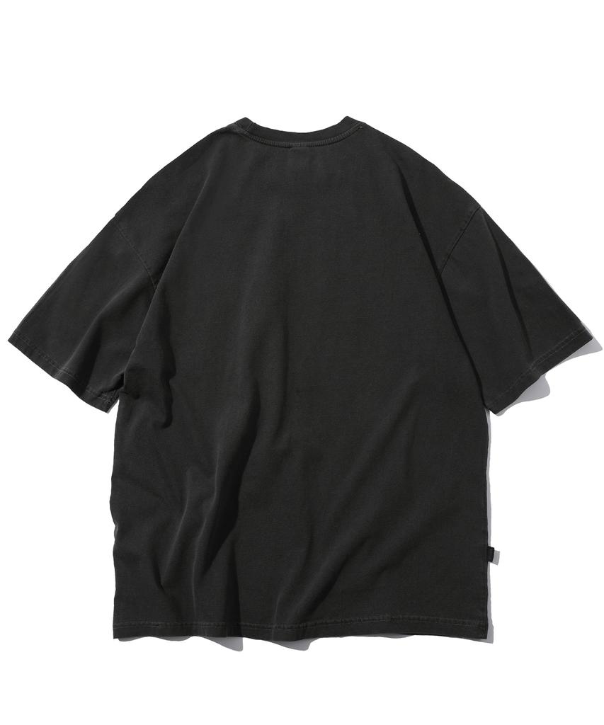 CPGN STUDIO Mad Hoppi Pigment Short Sleeve T-Shirt Smoke Black