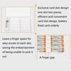 Holds 20 Cell Battery Storage Box Space Saving Plastic Battery Container  Travel