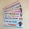 Pack of Colorful Thematic Learning Posters Creative Decors For Youngly Students Classroom Teaching Aids And Decoration