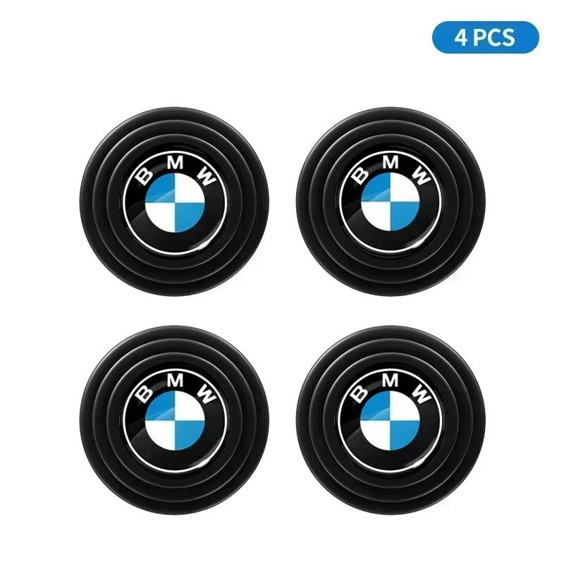 CCK1 E46 X5 4Pcs/set Silicone Car Door Shock Pad Stickers For BMW Performance F25 F26 F15 F16 E90 E91 E92 E60 E84 G22 G32 F13 F36 G30