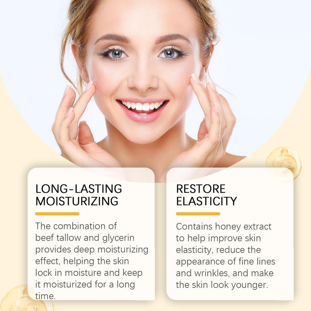 Woodsleep Natural Honey Moisturizing Cream For Gentle Hydration And Skin Nourishment