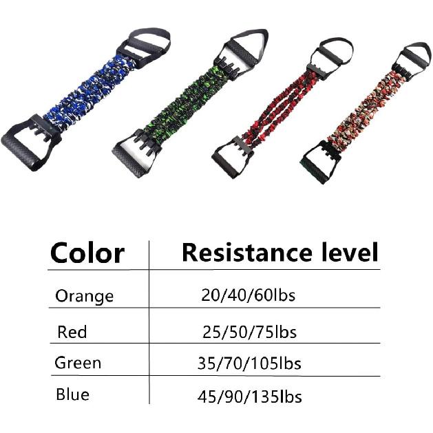 Resistance Band Arm Strength Tension Device Adjustable Chest Expander Training Fitness Tension Pull Rope