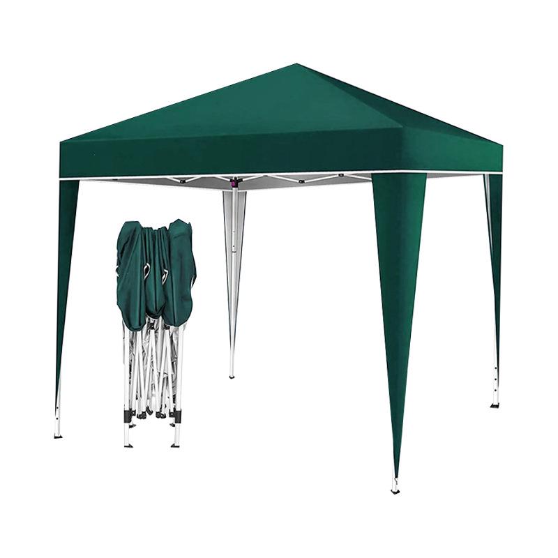 3x3m Outdoor Folding Tent Stall Sunshade & Rain Shelter Umbrella