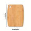 Zweiteiliges Set aus Holz- und Kunststoffschneidebrettern Küchenschneidebrett, langlebiges Werkzeug