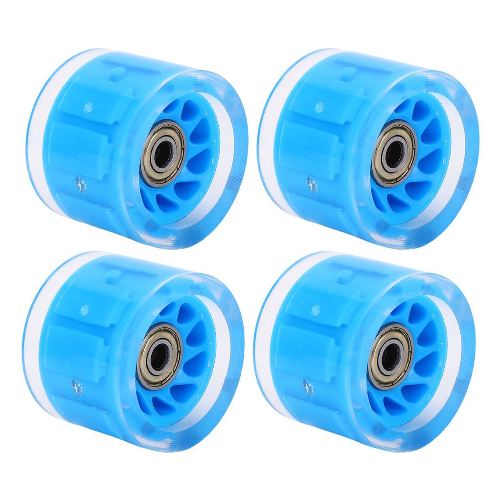 4 PCS  board Wheels and Bearings   Wheels Magnetic   Friction High   PU 55x45mm