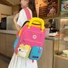 Schoolbag High-value schoolbag for junior high school students, female Japanese and Korean style ins, portable dual-purpose backpack for girls