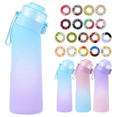 Garrafa de Água Saborizada de 650ml Esportes Alr Up Garrafa de Bebida 7/18 Cápsulas de Aroma de Frutas Copo de Água Garrafa de Água para Bebida Esportiva ao Ar Livre