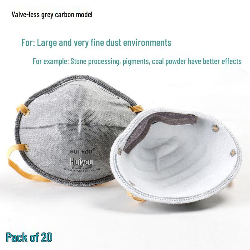 Allies Heavy Duty Activated Carbon Dust Mask
