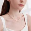 Retro Woven Double-layer Pearl Necklace Light Luxury Niche Design Collarbone Chain Neck Chain 2025 New Trendy