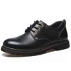 Genuine Leather Shoes Men Footwear Men Casual Shoes High Quality Man Business Shoes Fashion Brand Male Brogues Black A1759