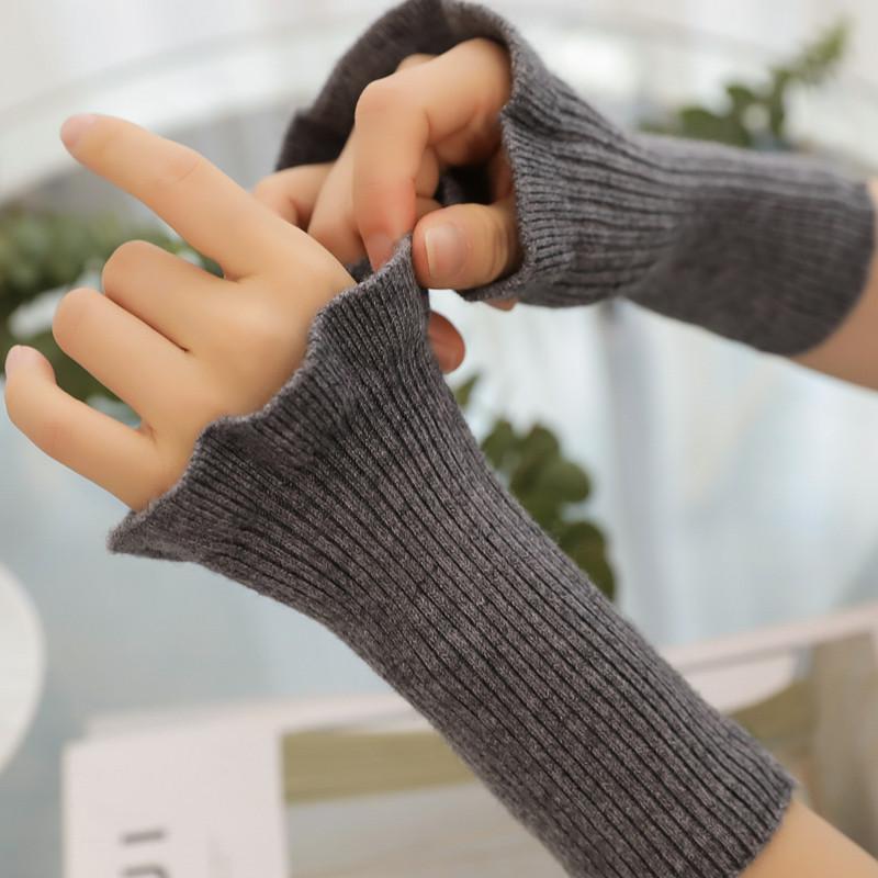 Gestrickte Fake-Ärmel Damen Für Pullover Dekorative Fake-Manschetten Ärmel Hochzeit Schlagvolants Warmes Handgelenk Falsche Ärmel