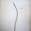 Simulation Artificial Flower Stand Pole 1.35m Giant Flores Pole New Green Leaves Flower Stem