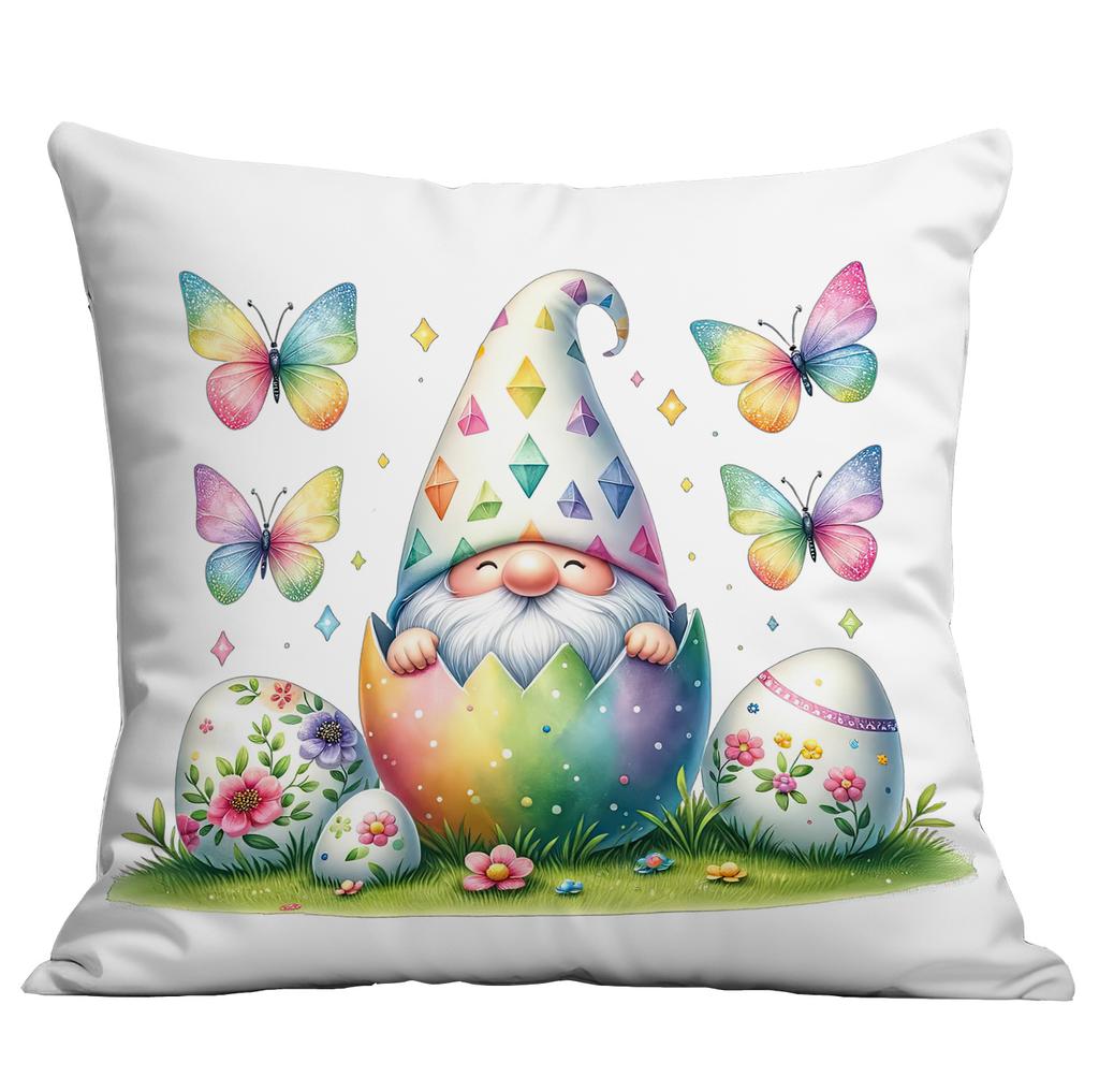 Nowa Poszewka Wielkanocna Królik Jajko Wielkanocne Dom Sofa Poduszka Poszewka Dekoracja