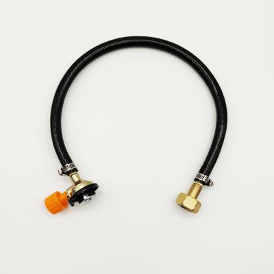 Gas Refill Pipe Tube Convenient Universal Rubber Camping Stove Propane Adapter Accessories