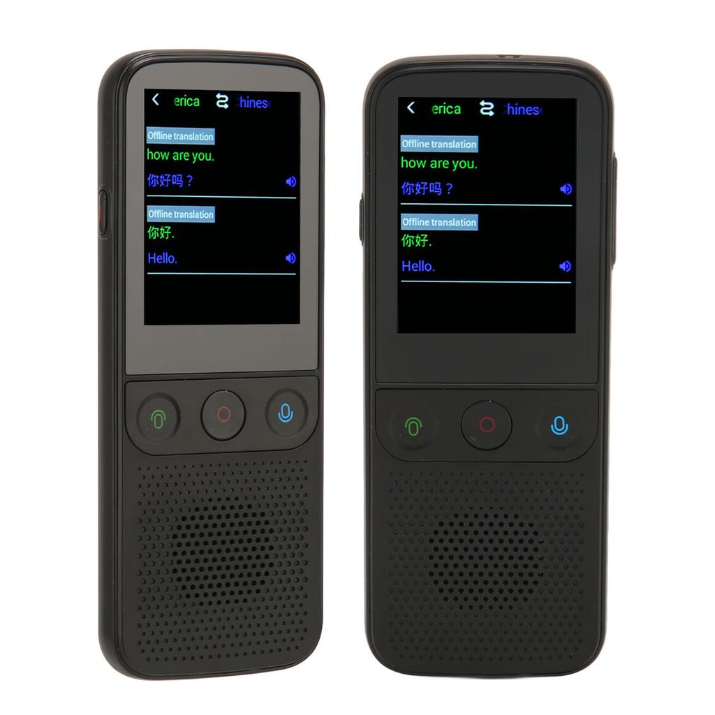 112 Languages Smart Voice Translator 2.4inch   1GB   8GB ROM Portable WiFi Language Translator Device