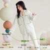 XUEXIMAN Pajamas, Spring And Autumn New Stye ong Seeve Xinjiang Cotton Cardigan, oose Casua Pus Size, Wearabe Outside, Home oungewear Set