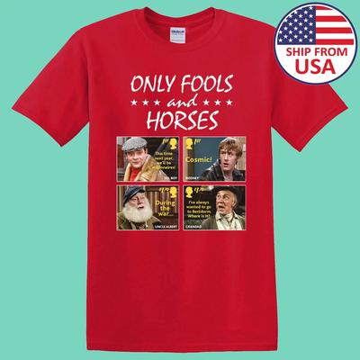 Only Fools And Horses Film Uomo Rosso Taglia S-5XL