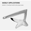 316 Stainless Steel Bruce Style Boat Anchor Versatile Marine Accessories  for Boat Yacht Mooring