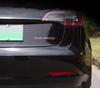 VCZRW1 1pcs 3D ABS for Tesla DUAL MOTO Car Letter Front Hood Head Bonnet Emblem Rear Tail Trunk Sticker Badge Decal Styling Accessories