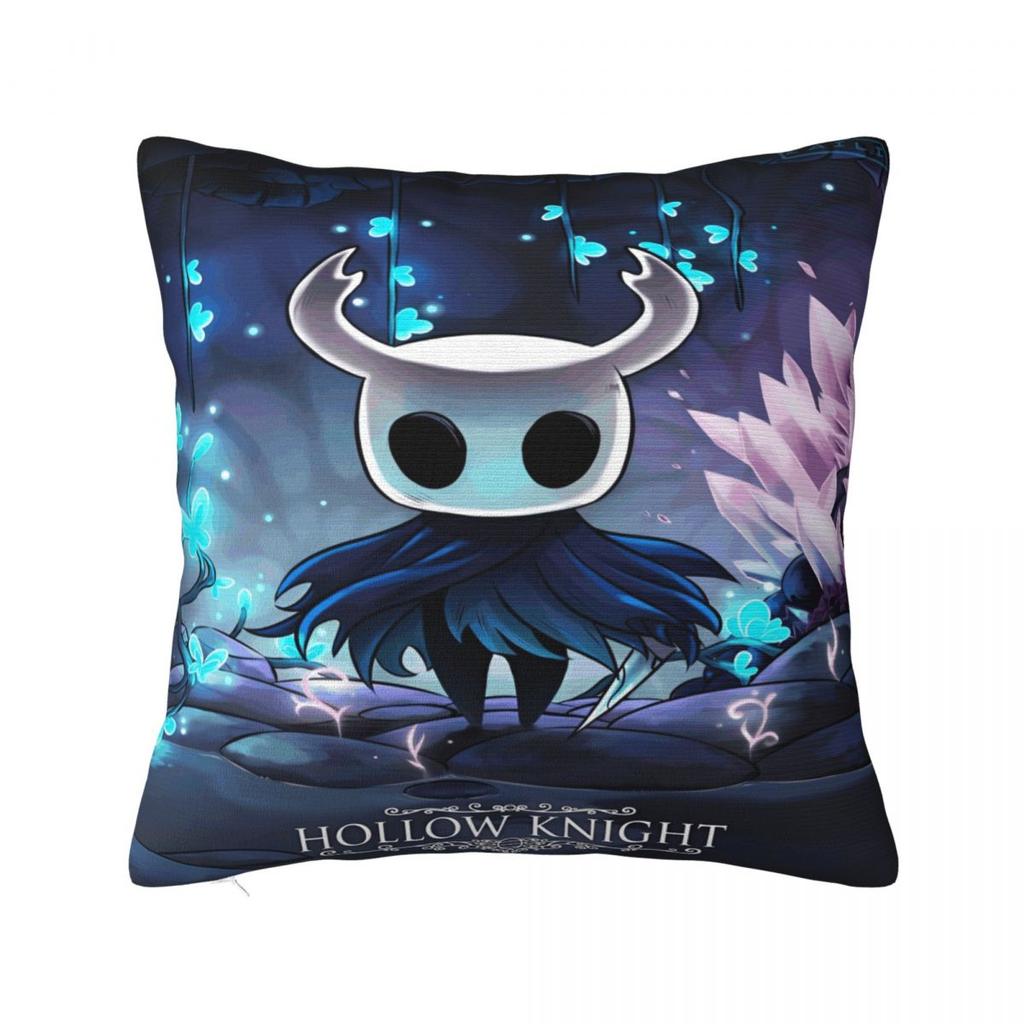 Hollow Knight Funny Games Printed Pillowcase Cushion Cover Pillow Covers Y2K Seat Decorations Square Multi-Size