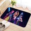 Kpop D-demon Hunters Floor Mat Rectangle Anti-slip Home Soft Badmat Front Door Indoor Outdoor Mat Welcome Doormat