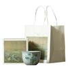 Personal gift ceramic tea cup high-end gift box packaging large-capacity tea cup Pu'er tea cup single cup tea set companion gift
