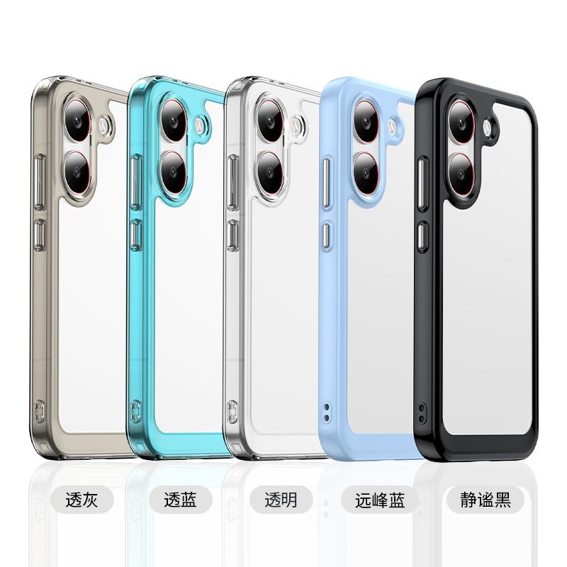 For Poco X8 Pro Clear Case For Xiaomi Poco X8 Pro Cover Funda Coque Hard Translucent Soft Frame Phone Bumper Poco X8 Pro