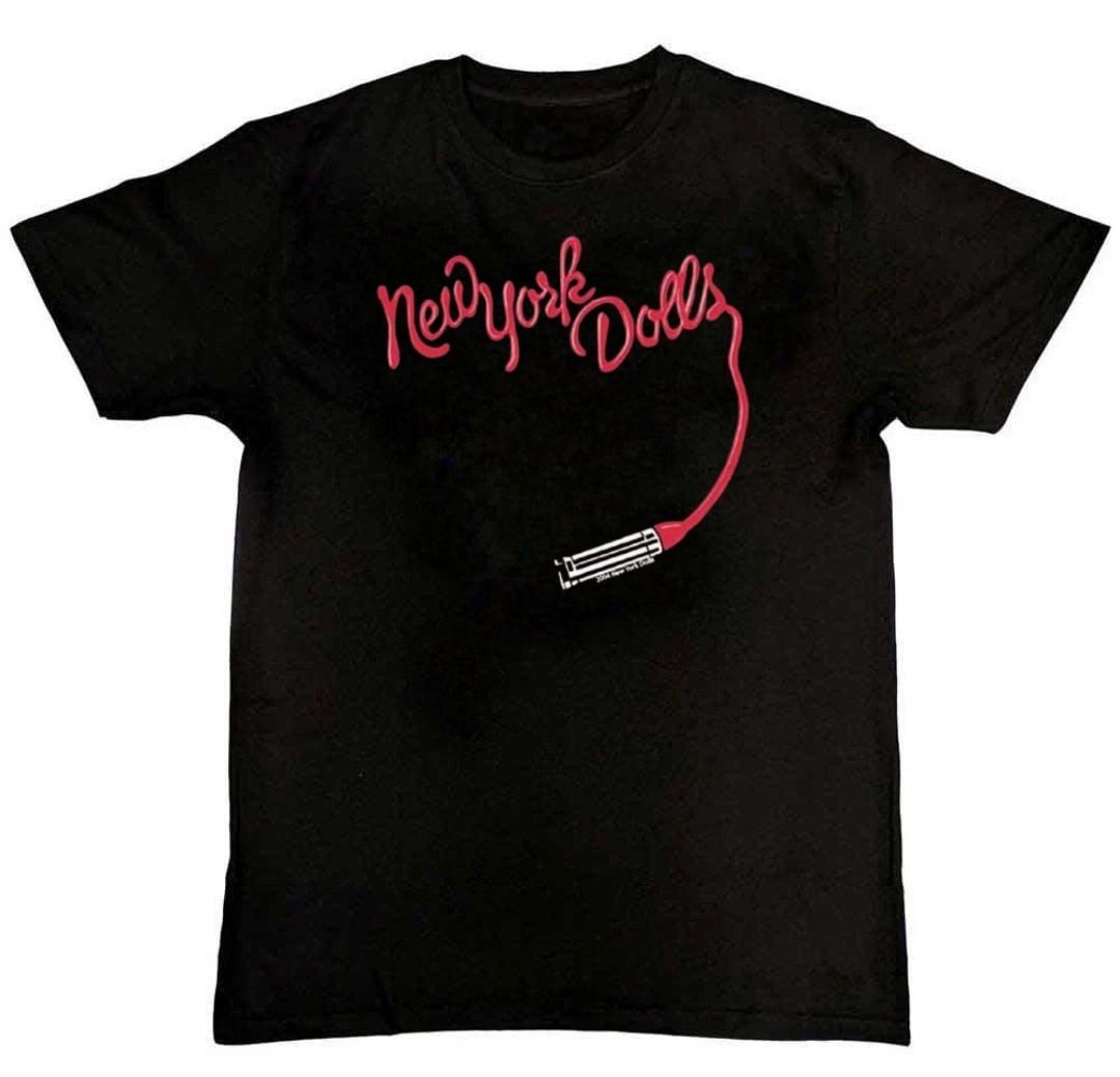 New York Dolls Band Basic Logo Graphic Mens T-Shirt XXL