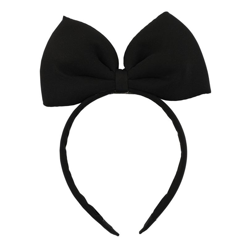 1PC Fabric Bow Large Head Hoop Hair Accessories Big Size For Girl Women Headband Bow Knot Bowknot Headwear
