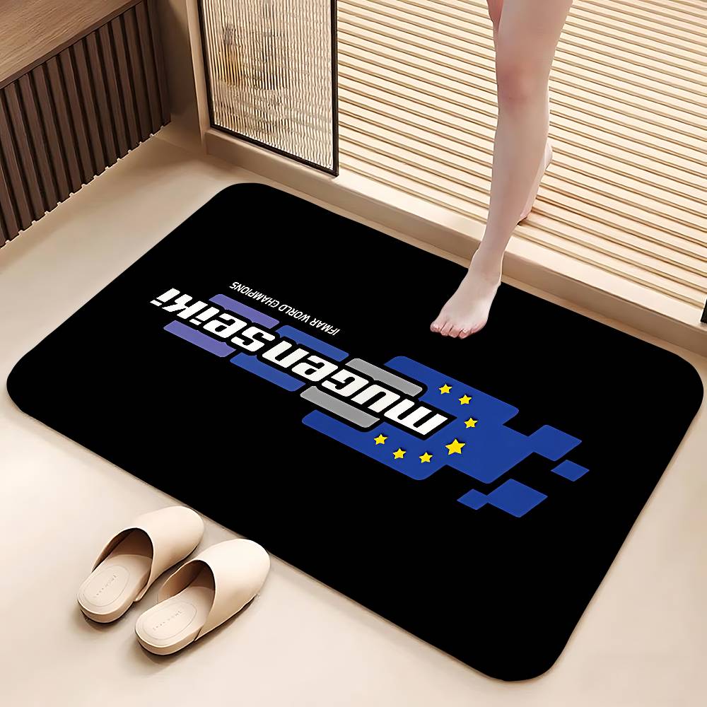 Mugen Seiki Carpet Bathroom Anti-slip Mat Door Mat Home Decoration Mat Entrance Door Mat Scratch-resistant Door Mat