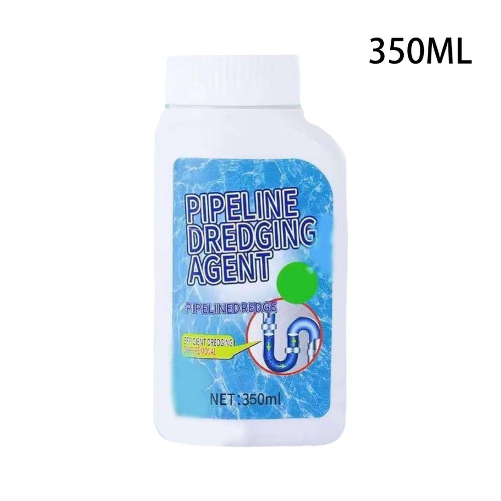 350ml Powerful Drain Cleaner, Fast Acting Pipe Unclogger Gel for Kitchen Sink, Shower, Bathroom Tub Pipeline Protection 350ml