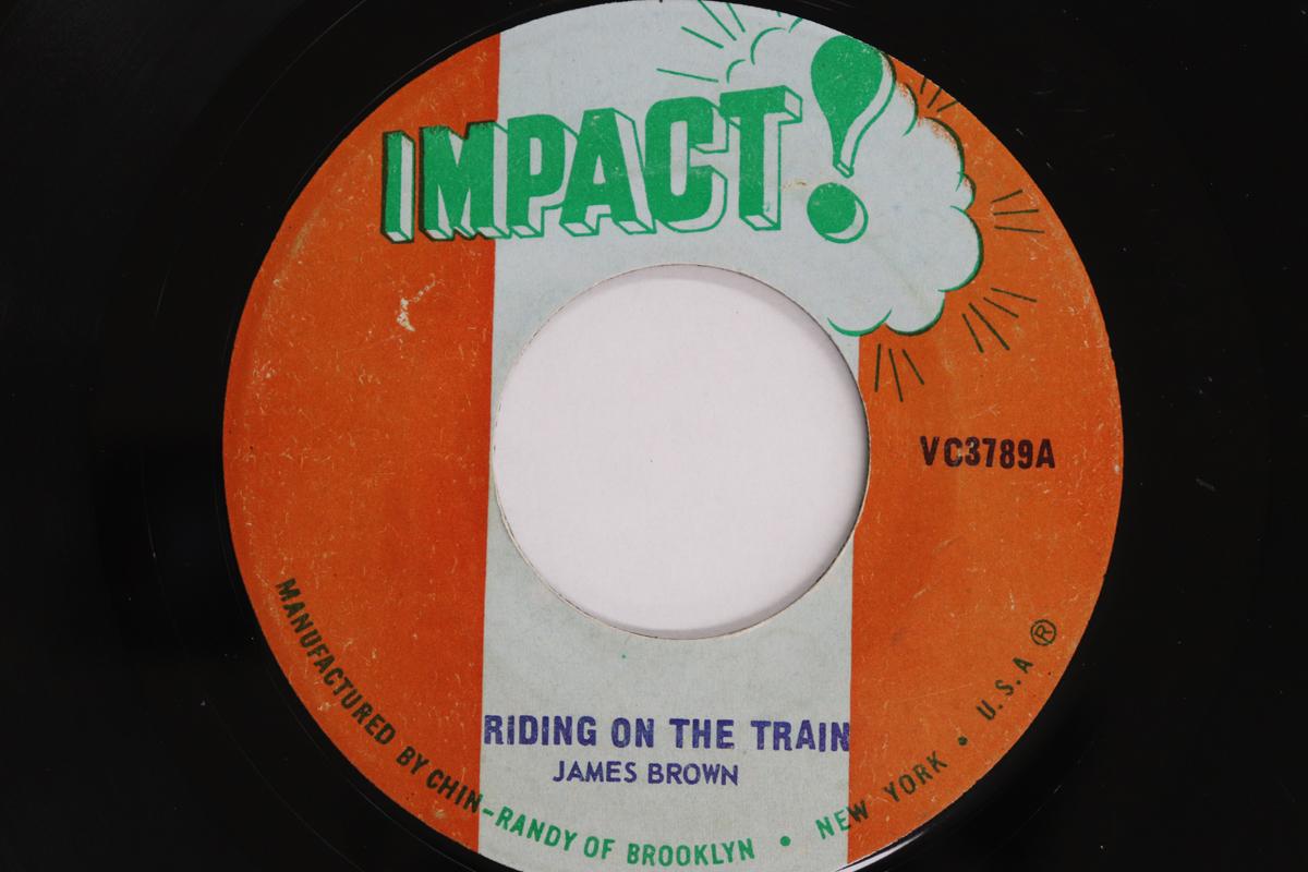 

7-дюймовая пластинка JAMES BROWN - Riding On The Train / Riding Train VC3789 IMPACT 1974 US Регги, Ска и Даб Б/У