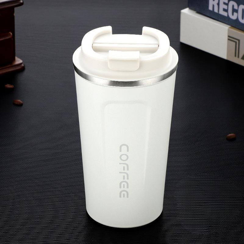 New 304 Stainless Steel Stretch Liner Thermos Cup Business Office Cold Coffee Cup Gift Cup