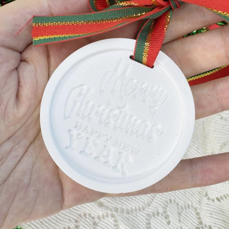 1 Stück Weihnachten Auto Gips Aromatherapie Frohes Neues Jahr Auto Innenraum Hängedekoration Badezimmer Schlafzimmer Kleiderschrank Diffusor Stein De